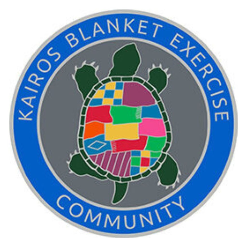 KAIROS Blanket Exercise turtle community pin